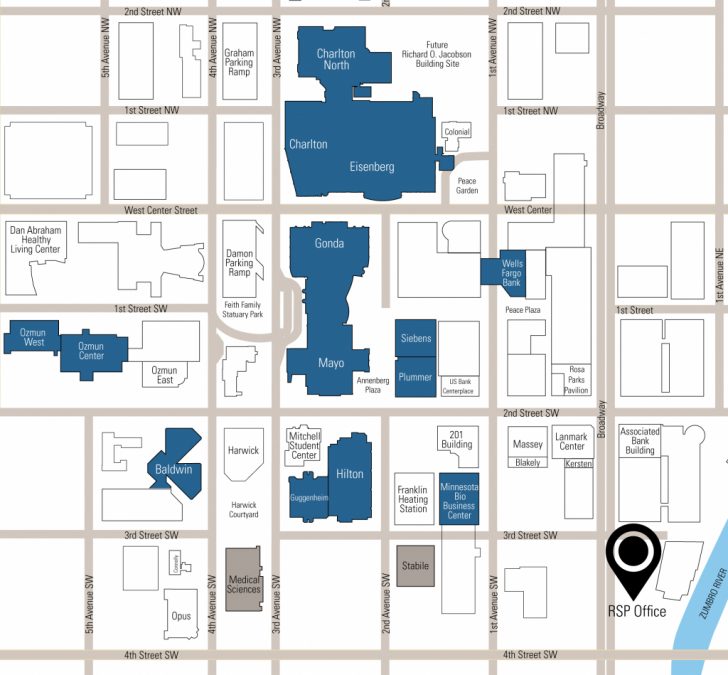 Mayo Campus Map – Bestinthesw - Mayo Clinic Florida Map | Printable Maps