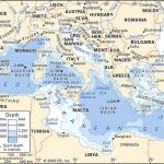 Mediterranean Europe Map   World Wide Maps   Mediterranean Map Printable
