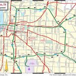 Memphis Area Road Map   Memphis City Map Printable