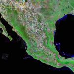 Mexico Map And Satellite Image   Google Satellite Map Of Texas