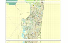 miami florida us printable vector street city plan map 3 parts full miami city map printable Miami, Florida, Us Printable Vector Street City Plan Map 3 Parts, Full - Miami City Map Printable