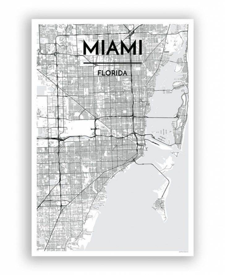 Miami City Map Printable