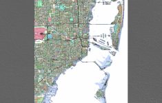 Miami Map Print Miami City Map Art Florida Colorful | Etsy - Miami City Map Printable