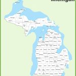 Michigan County Map   Michigan County Maps Printable