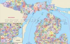 michigan zip code map michigan postal code map from michigan to florida Michigan Zip Code Map, Michigan Postal Code - Map From Michigan To Florida