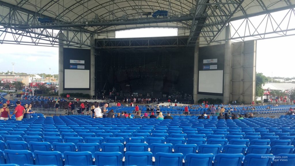 Midflorida Credit Union Amphitheatre Section 15 - Rateyourseats - Mid ...