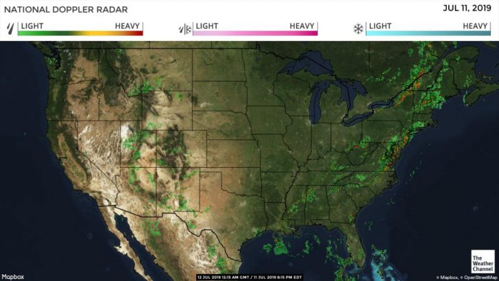 Weather Channel Florida Map
