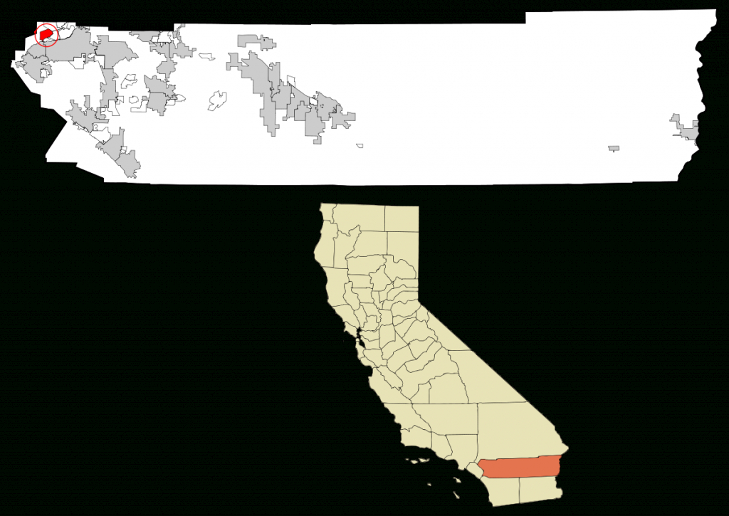 Mira Loma, California - Wikipedia - Printable Map Of Riverside County