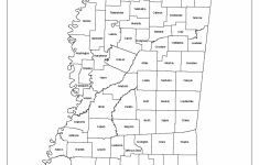 Mississippi Labeled Map - Printable Map Of Mississippi