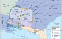 Mississippi Territory And Florida 1798–1818 - Mississippi Florida Map