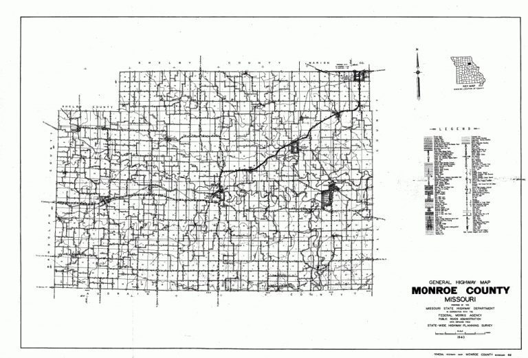 Missouri County Map Texas County Missouri Plat Map Printable Maps
