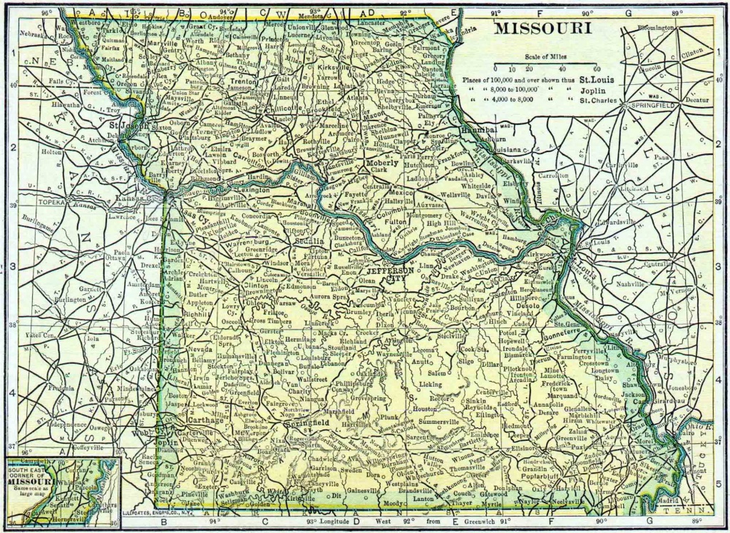 Missouri Genealogy - Free Missouri Genealogy | Access Genealogy - Texas County Missouri Plat Map