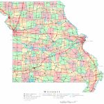 Missouri Printable Map   Printable Map Of Missouri