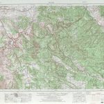 Moab Topographic Maps, Co, Ut   Usgs Topo Quad 38108A1 At 1:250,000   Printable Topographic Map