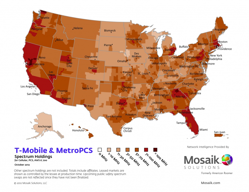 Mobile Musings And Analysis: July 2013 - Metropcs Coverage Map Florida