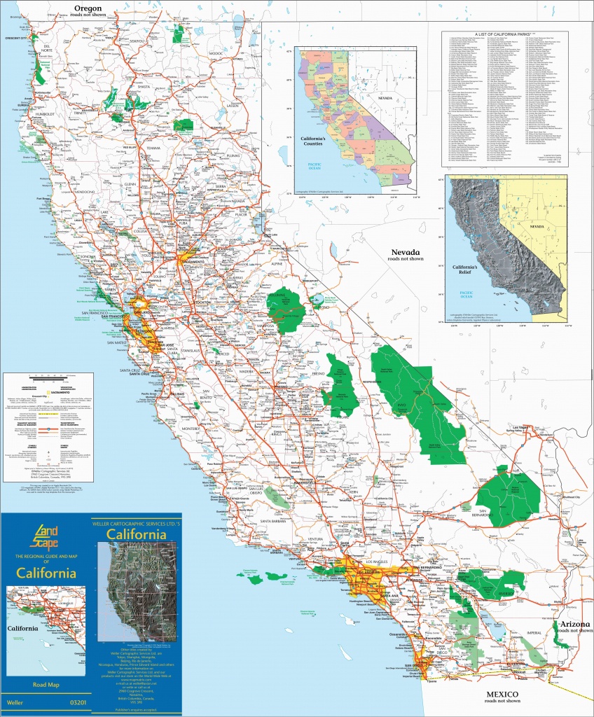 Mojave California Map Large Detailed Map Of California With Cities - Mojave California Map