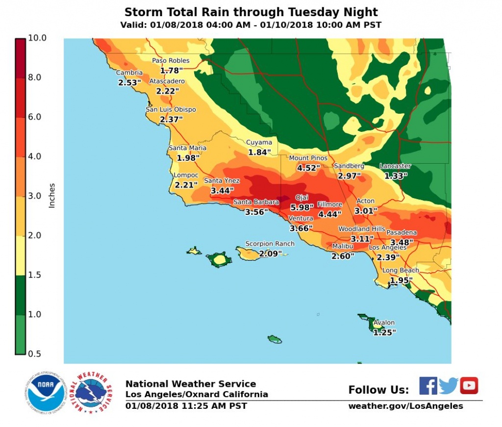 Monday&amp;#039;s Southern California Storm Is Nothing Compared To What We&amp;#039;re - Southern California Weather Map