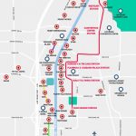 Monorail, Tram & Strip Map | Las Vegas Maps | Vegasjourney   Printable Las Vegas Strip Map 2016