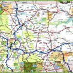 Montana Road Map   Printable Road Map Of Wyoming