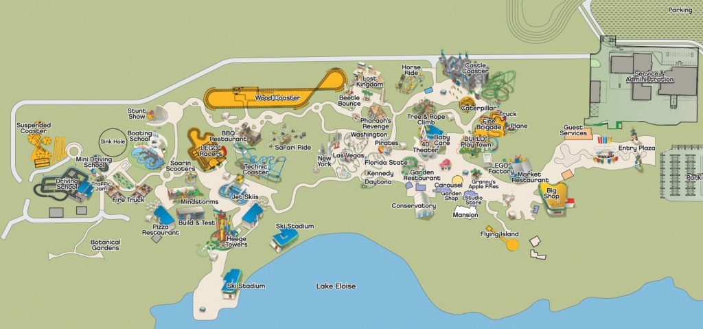 More Details Released For Legoland Florida - Opening Set For October - Legoland Florida Map