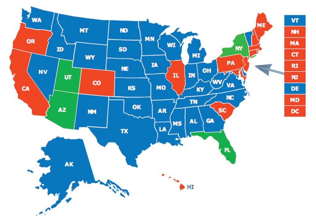 Multi-State Ccw Class - Florida Concealed Carry States Map