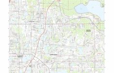 Mytopo Casselberry, Florida Usgs Quad Topo Map - Casselberry Florida Map