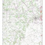 Mytopo Mansfield, Texas Usgs Quad Topo Map   Mansfield Texas Map