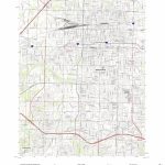 Mytopo Springfield, Missouri Usgs Quad Topo Map   Printable Map Of Springfield Mo