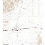 Mytopo Van Horn, Texas Usgs Quad Topo Map   Van Horn Texas Map