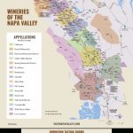 Napa Valley Winery Map | Plan Your Visit To Our Wineries   Napa California Map