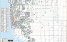 Naples &amp; Collier Co, Fl Wall Map – Kappa Map Group - Street Map Of Naples Florida