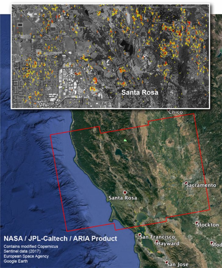 Map Of California Fire Damage