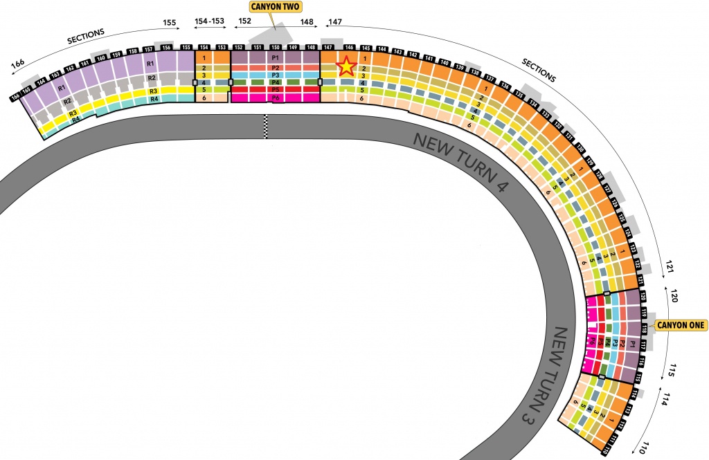 Nascar Seating Charts - Race Track And Speedway Maps - Texas Motor Speedway Map