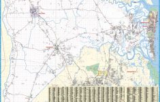 Nassau County, Fl Wall Map – Kappa Map Group - Yulee Florida Map