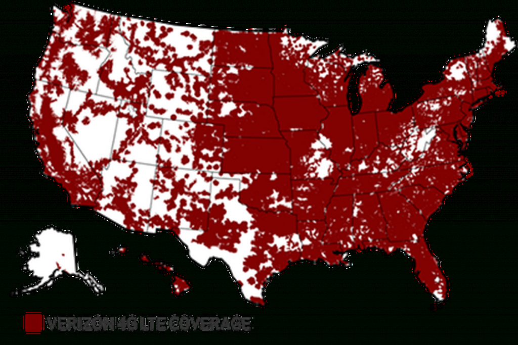 Verizon Wireless Texas Coverage Map Printable Maps