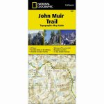 National Geographic John Muir Trail   Trails Illus Topo Map   #1001   National Geographic Topo Maps California