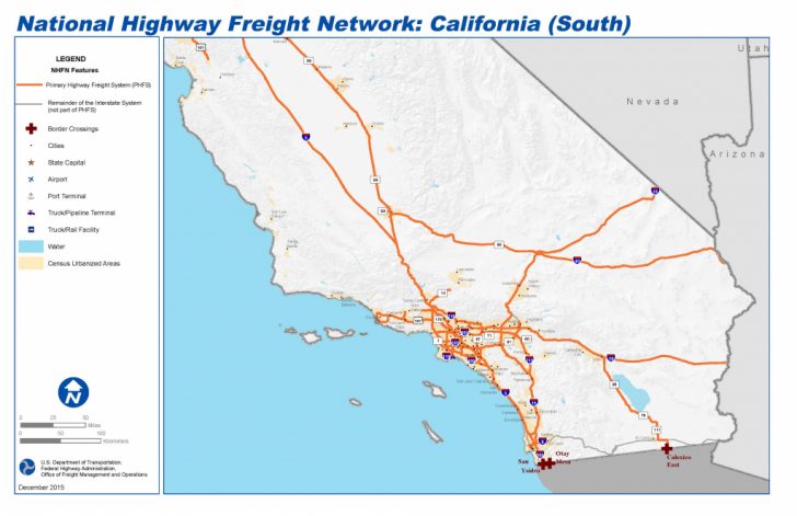 California Train Map