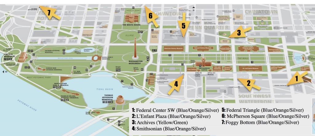 National Mall Guide And Things To Do | Free Toursfoot - Printable Walking Tour Map Of Washington Dc