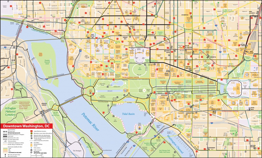 National Mall Maps | Npmaps - Just Free Maps, Period. - Printable Map Of Washington Dc