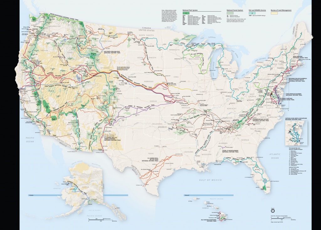 National Trails Maps | Npmaps - Just Free Maps, Period. - Lewis And Clark Trail Map Printable
