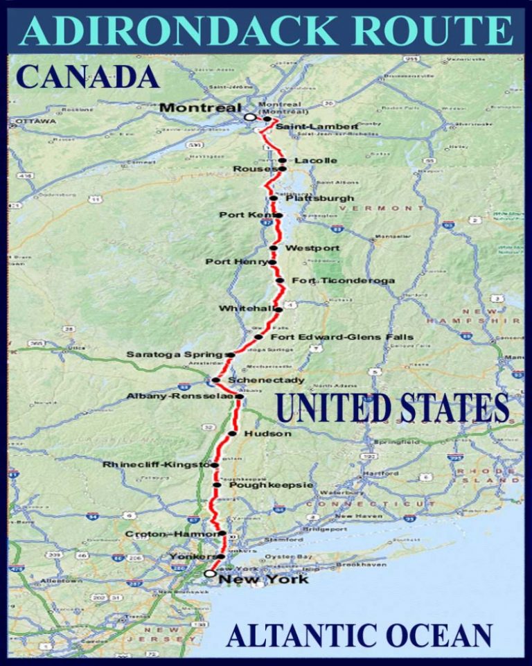 National Train Route Guide And Railway Information Directory - Amtrak ...