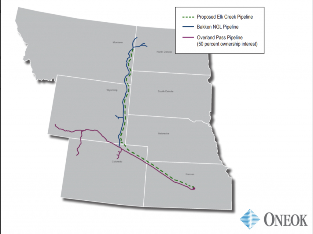 Natural Gas Pipeline Construction Project In The Works - Oneok Pipeline Map Texas