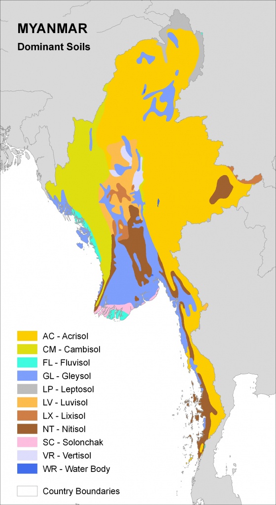 Natural Resources Management And Environment Department - Myanmar - Florida Soil Types Map