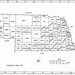 Nebraska Free Map   Printable Map Of Nebraska