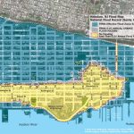 New Hoboken Flood Map With Water Levels, Post Hurricane Sandy   Florida Keys Flood Zone Map