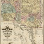 New Map Of The Territory Of Arizona, Southern California And Parts   California Territory Map