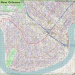 New Orleans Maps | Louisiana, U.s. | Maps Of New Orleans   Printable Map Of New Orleans