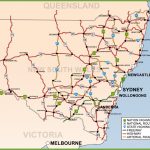 New South Wales Road Map   Printable Map Of Nsw