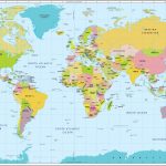 New World Map Pdf 10 | Flat World Map | World Map With Countries   Printable World Map With Countries Labeled Pdf
