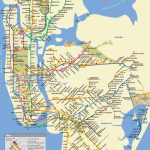 New York City Subway Map   Printable Map Of New York City